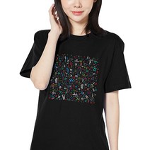 아이엠스톡 110~3XL 한글 훈민정음 프린팅 티셔츠 01