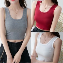 신페이드 여성 크롭 티 티셔츠 민소매 반팔 나시 배꼽티 옷 의류 여름 면