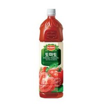 칠성 탕비실 손님대접 가족간식 델몬트 토마토 주스 과즙음료 과일주스 생과일 1.5L 6개, 26세트