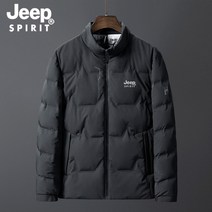 JEEP 지프 패딩 남성 중장형 두꺼운 겨울 외투 아웃도어 작업복 방한복 2022년