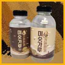 미숫가루 아침대용식 간편식 식사대용 쉐이크 선식 물만넣고 끝 띵작상점, 365ml, 4개