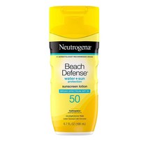 Neutrogena 뉴트로지나 비치 디펜스 water resistant 선스크린 로션 SPF 50 198ml 2개
