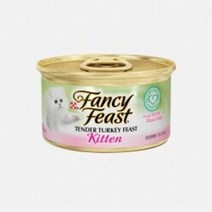 펜시피스트 화이트라벨 키튼 칠면조 85g 고양이캔, 60개