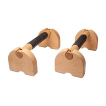 원목 우드 푸시업 바 플란체 맨몸 운동 프론트 레버 팔굽혀펴기 푸쉬업 PAPS, 신수입 너도밤나무(대)