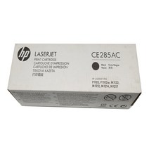 HP 정품토너 Laserjet M1210MFP 검정 (NO.85A), 1개