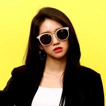 페니레인 남녀공용 MALDIVES C2 블랙렌즈 투브릿지 동글이 선글라스