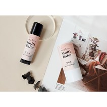 멀티밤 핑크 핸드메이드 스티커 (5매)