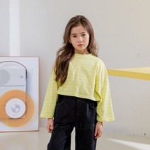 도레도레 지니단가라크롭티셔츠