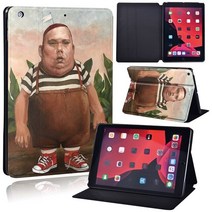 애플 호환 IPad 태블릿 케이스 9 세대 10.2 인치 Anti-Dust 귀여운 그림 스탠드 커버, [01] IPad 9th 10.2, [07] funny painting 6