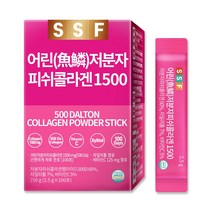 순수식품 500달톤 저분자 피쉬 콜라겐 1500mg 스틱 1박스(100포) 실속형 비타민C, 100개, 2.5g
