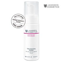 얀센코스메틱 소프트 클렌징무스 100ml 홍조예민피부 거품타입 폼클렌징