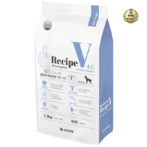 라이브잇 유한양행 Recipe V 반려견 처방식사료, 14개, 1.2kg, 알러지+피모