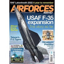 AirForces Monthly Uk 2023년1월호 (에어포스 최신 전투기 모델) - 당일발송