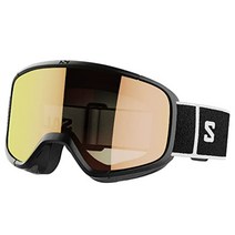 살로몬 SALOMON 스키 스노우 보드 고글 AKSIUM 악시움 2.0, 블랙
