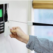 릴 홀더 출입 사원 명찰 증 목 걸이 줄 늘어나는 스트랩 케이스 카드 고정 인식 클립 주머니 수납 분실 방지 편리할 홀더 이름표, 색상, 파랑