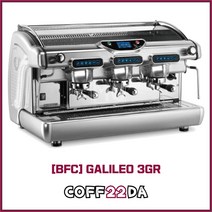 BFC 갈릴레오 3그룹 에스프레소머신 반자동 커피머신 비에프씨 21L