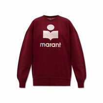 이자벨마랑 명품이자벨마랑 22FW MINDY 기모 루즈핏 맨투맨 버건디 SW0304 22A043E 80BY