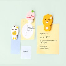 [카카오 리틀프렌즈 PVC 마그넷] 자석 강력자석 원형자석 마그네틱자석 고무자석 초강력자석 자석스티커 미니자석 냉장고마그넷 붙이는자석 디자인자석 냉장고자석 마그네틱 현관문자석, 어피치