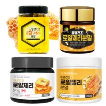 동결건조 생로얄제리 분말 벌꿀집 캐나다 수입 일회용 30스틱 꿀가루 로얄젤리 파우더 효능, 선택2)동결건조 로얄제리 분말 50g