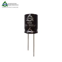 삼영콘덴서 전해콘덴서 35V 1500UF NXB 105 SAMYOUNG