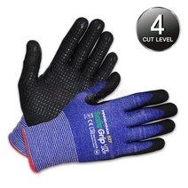 코레카 핸드맥스 세이프그립 라이트 도트 NO.527 (컷4 폴리에틸렌+NBR코팅), L(9084)