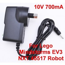 어댑터 고속 무선 충전기 레고 마인드 스톰 ev3 nxt 45517 로봇 전원 공급 장치 용 10v 700ma 0.7a 범용 ac dc, 오 플러그