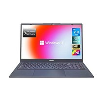Coolby 15.6인치 Windows 11 노트북 컴퓨터 1920x1080 IPS 디스플레이 12GB RAM/256GB NVMe SSD 인텔 Intel N5095 쿼드 코어 프로