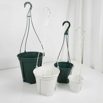 슬릿화분 행잉걸이 중, 슬릿 화이트 행잉걸이 중