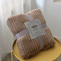 두툼한 무릎담요 3종 3종무릎담요 스트라이프무릎담요 낚시무릎담요, 스트라이프70x100-카멜