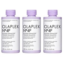올라플렉스 No4P 블론드 인핸서 토닝 샴푸 250ml x3