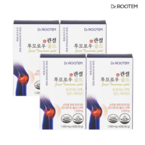 소연골 콘드로이친 1200 뮤코다당 단백 식약처인증 관절 연골 건강기능식품, 4박스, 60정