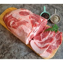 에어프라이어 통목살 2kg 요리 구이 칠레산 돼지목살 오븐구이 김치찜재료, 2.5cm