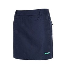 볼빅 여성 골프 자카드 패턴 솔리드 큐롯 스커트 VLCUJ242 NA