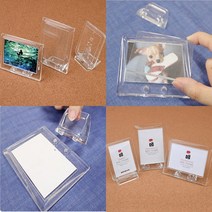 탁상형액자 아크릴탁상액자 탁상아크릴액자 테이블액자 식탁액자, 세로