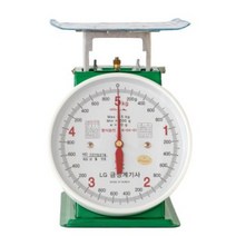 LG 금성계기사 5kg 접시 지시저울 국산 앉은뱅이저울, 접시지시저울 5kg