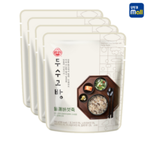 두수고방 들깨버섯죽 250g*4개