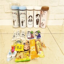 결혼 생일 돌잔치 웨딩촬영 간식 꿀 커피 문구 답례품 군인 어린이집 구디백 학원 교회 회사 행사 유치원 개업 승진 체육대회 야유회 워크샵 송년회 텀블러 단체 선물 선샤인마켓, 8.감사합니다, 간식세트(투명포장박스추가)