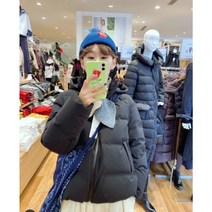 유니클로 정품 여성 단색 심리스 다운 재킷 후드 재킷 432025 겨울 신작 따뜻한 UNIQLO