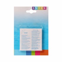 인텍스 수리패치 테이프 6매 x 3개 튜브 구멍 보수 떼우기 막이 접착 물놀이용품 빵구 수리용 수영장 에어매트 풀장, 인텍스 수리 패치(6매) x 3개