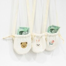 사자옷 돌 아기 유아 아동 한복 설날 복주머니 여아 남아 명절 크로스 가방