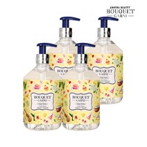 부케가르니 딥 퍼퓸 일랑일랑 바디워시 520ml x4개, 단일옵션