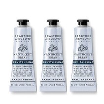 [3개 묶음] 크랩트리 앤 에블린 핸드 테라피 크림 Moisturising Hand Therapy Nantucket Briar 0.86 oz