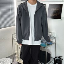 후드 바람막이 워터프루프 오버핏 윈드브레이커 점퍼(3color)