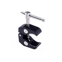 슈퍼 크랩 클램프 봉 거치대 폴대 마운트 매직암 거치대 고프로 8 7 6 5 액션캠 악세사리, 3개