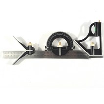 고정밀 각도기 300mm 다기능 전문 도구 조합 사각형 각도 눈금자 목수 측정 디지털 측정기