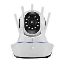 스마트 실내 Ptz 카메라 360° 1080p 무선 와이파이 감시 시스템 야간 투시경 양방향 모션 감지, 없음