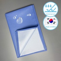 국산 더온 레자 반시트 침대시트 치매요양병원 침대 방수 시트 커버 90x130cm