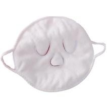 찐 수건 얼굴 사우나 마스크 핫 타월 얼굴 수건 사우나 상품 증기 마스크 (무지)