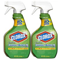 Clorox Clean Up All Purpose Spray Bottle 클로락스 다목적 클리너 표백제 오리지널 946ml 2개 64oz