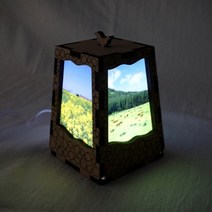 제주 방사탑 무드등 만들기 조명 램프 친환경 자재 DIY